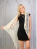 Lacy Fringe Draped Vest